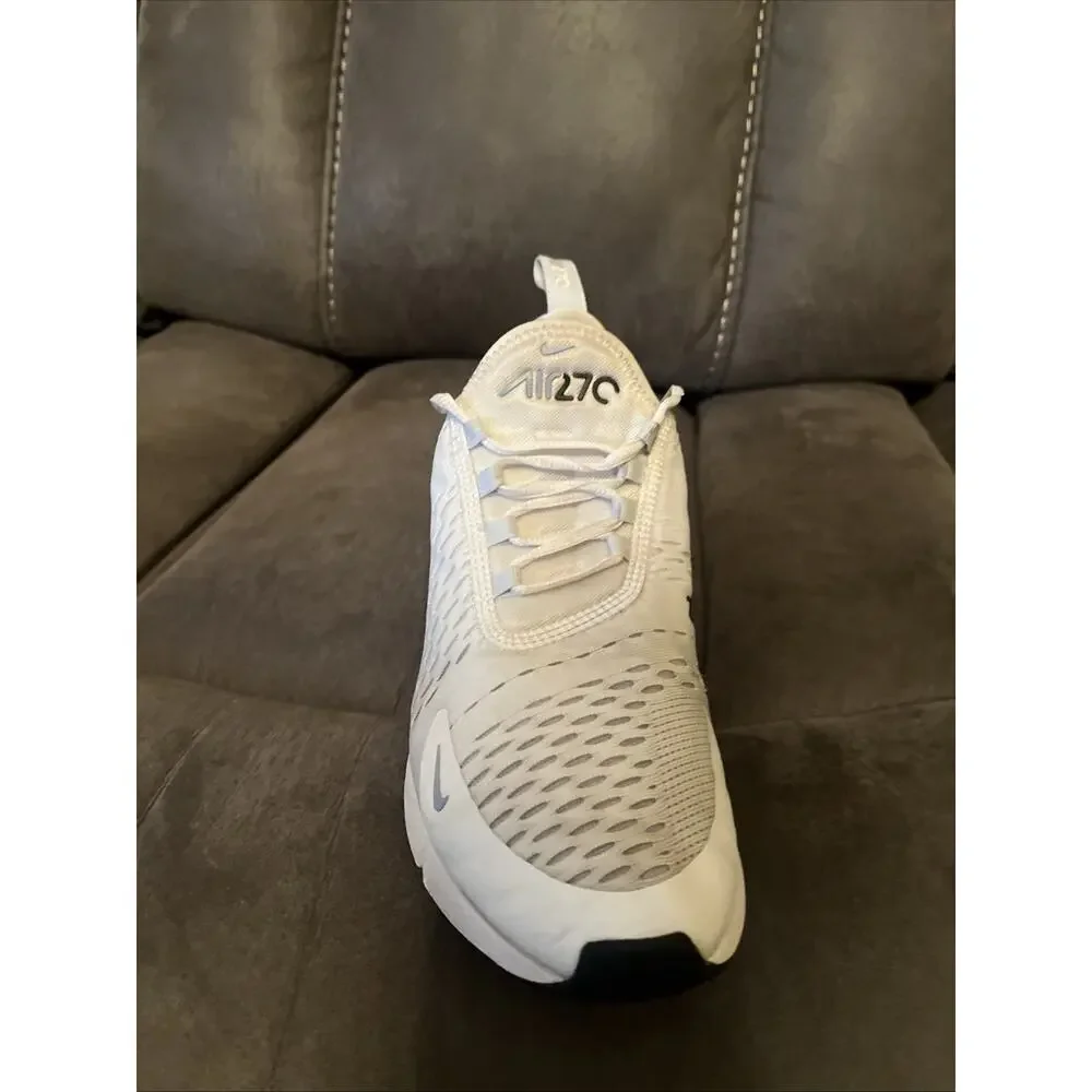 Nike Air Max 270 White Blue Whisper Shoes Football Grey AH6789-121 Women’s 8
